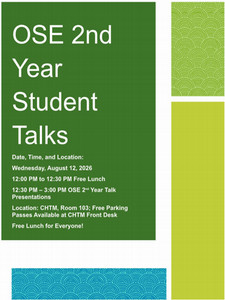 Student Talks 2026 fall